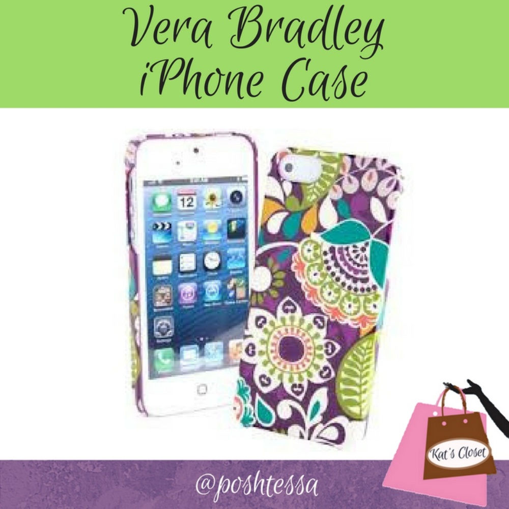 ONLY 1 LEFT ✿ Vera Bradley iPhone5 case cover-NWT